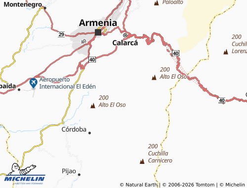 Mappa MICHELIN El Pensil - ViaMichelin