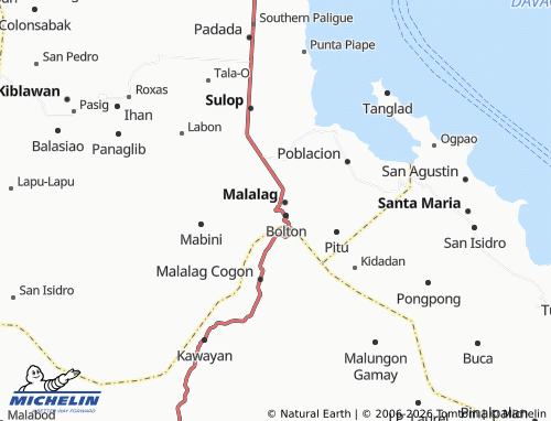 MICHELIN Tagansule map - ViaMichelin