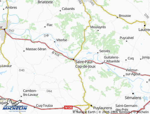 Mappa MICHELIN Damiatte - ViaMichelin