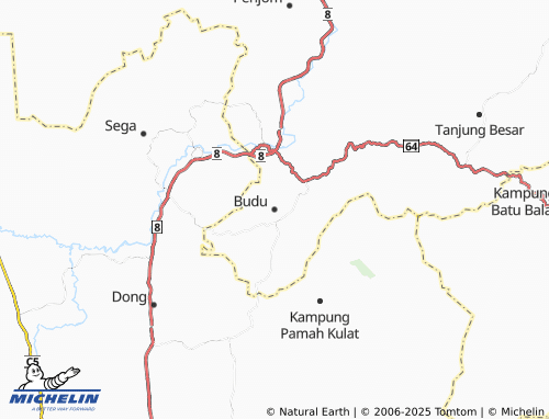 Carte MICHELIN Budu - ViaMichelin