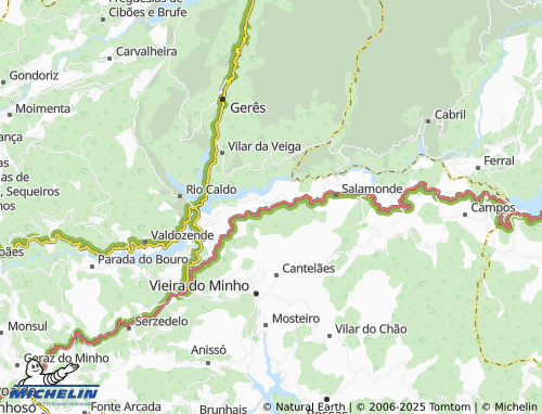 MICHELIN Cubo map - ViaMichelin