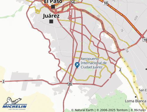 MICHELIN La Presa map - ViaMichelin