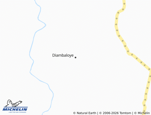 Mappa MICHELIN Diambaloye - ViaMichelin