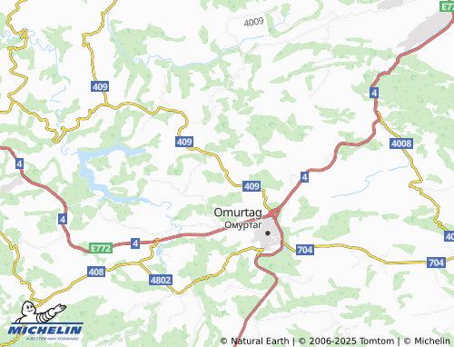 MICHELIN Gorna Hubavka map - ViaMichelin