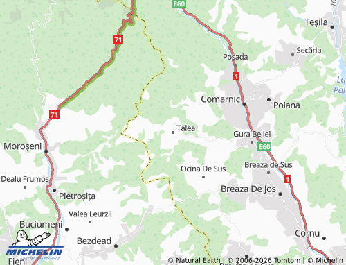 Mappa MICHELIN Talea - ViaMichelin