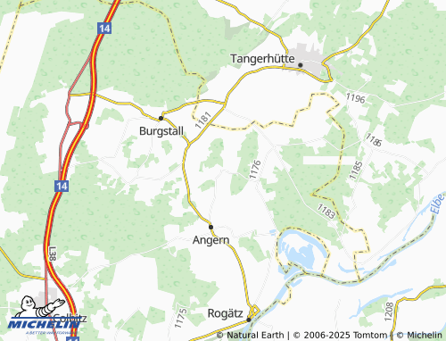 Mappa MICHELIN Wenddorf - ViaMichelin