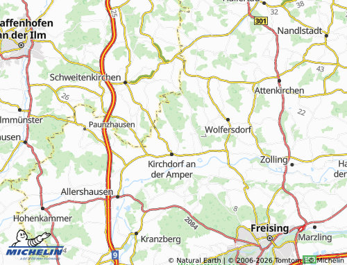 Mapa MICHELIN Hirschbach - ViaMichelin