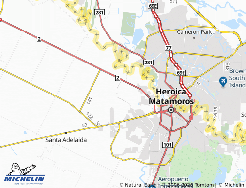 Mapa MICHELIN Las Garzas - ViaMichelin