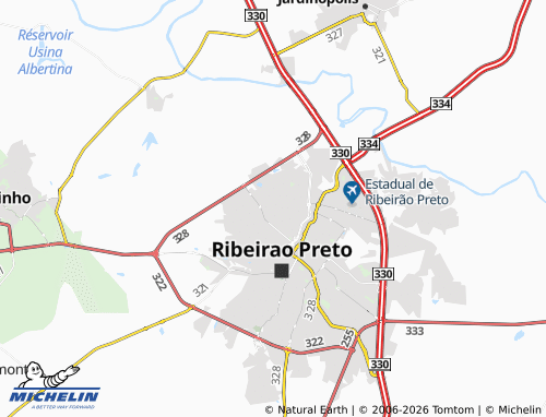 Mapa MICHELIN Subsetor Norte Dois - ViaMichelin