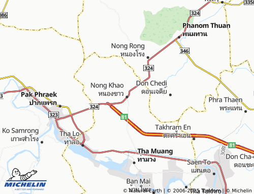 MICHELIN-Landkarte Nong Khao - ViaMichelin
