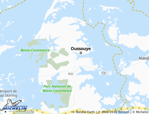 MICHELIN-Landkarte Oukout - ViaMichelin