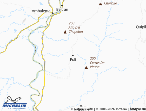 Carte MICHELIN Pulí - ViaMichelin