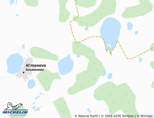 MICHELIN-Landkarte Solnechnaya - ViaMichelin
