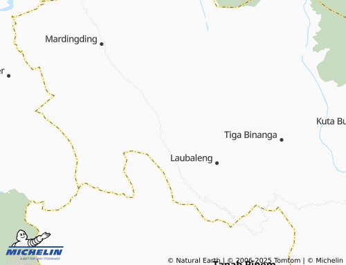 MICHELIN Perbulan map - ViaMichelin