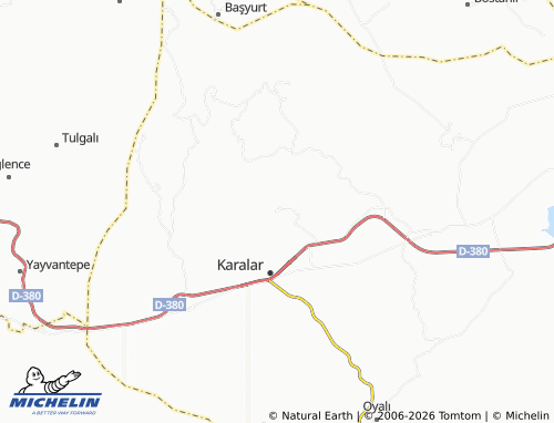 Mappa MICHELIN Akkoyunlu - ViaMichelin