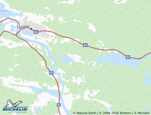 Mapa MICHELIN Hybo - ViaMichelin