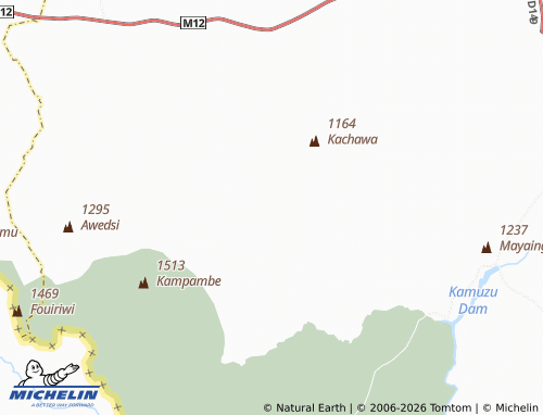 MICHELIN Chipeni I map - ViaMichelin