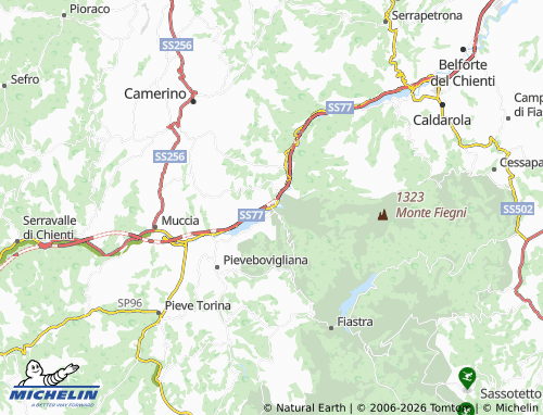 Mappa MICHELIN Polverina - ViaMichelin
