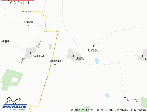 MICHELIN Ulmu map - ViaMichelin
