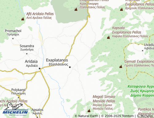 Carte MICHELIN Milia - ViaMichelin