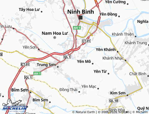 Mapa MICHELIN Mai Sơn - ViaMichelin