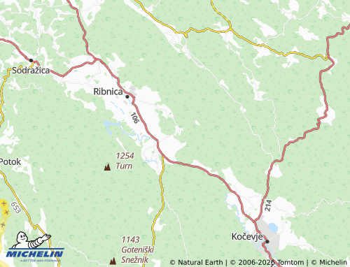 Carte MICHELIN Lipovec - ViaMichelin