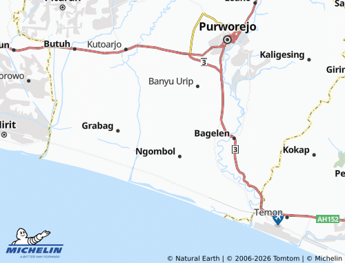 Carte MICHELIN Singkil Kulon - ViaMichelin