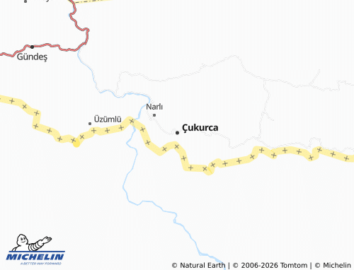 Mappa MICHELIN Emirşaban - ViaMichelin