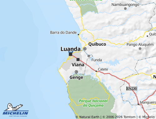 MICHELIN Viana map - ViaMichelin