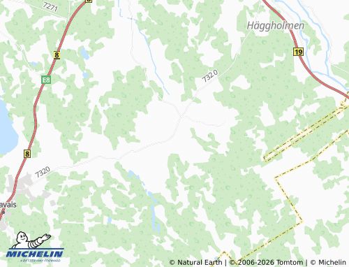 Carte MICHELIN Gräggas - ViaMichelin