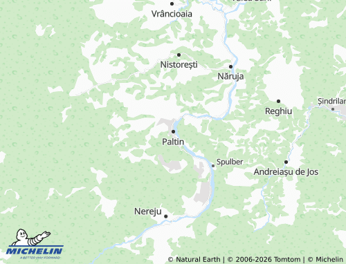 Mappa MICHELIN Paltin - ViaMichelin