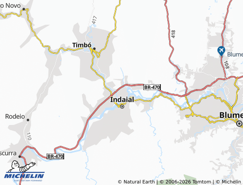 MICHELIN Carijós map - ViaMichelin