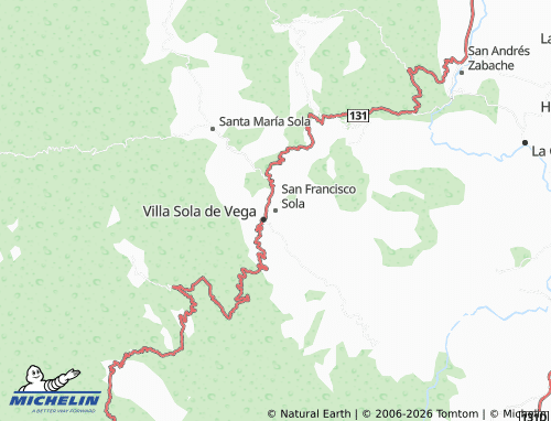 Mapa MICHELIN San Francisco Sola - ViaMichelin