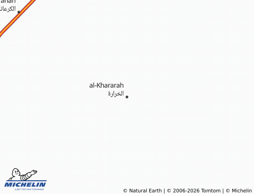 Carte MICHELIN al-Khararah - ViaMichelin