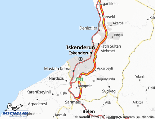 Mappa MICHELIN Hürriyet - ViaMichelin