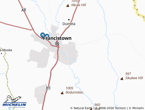 MICHELIN Satellite map - ViaMichelin