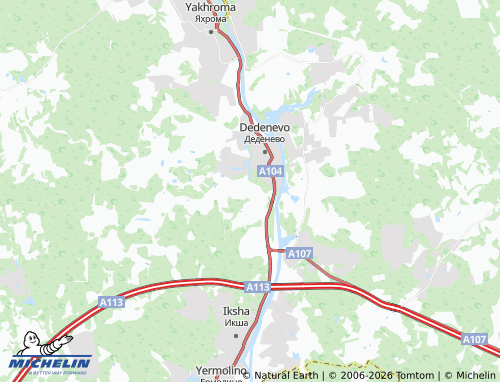 Carte MICHELIN Shukolovo - ViaMichelin