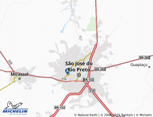 MICHELIN Jardim Marajó map - ViaMichelin
