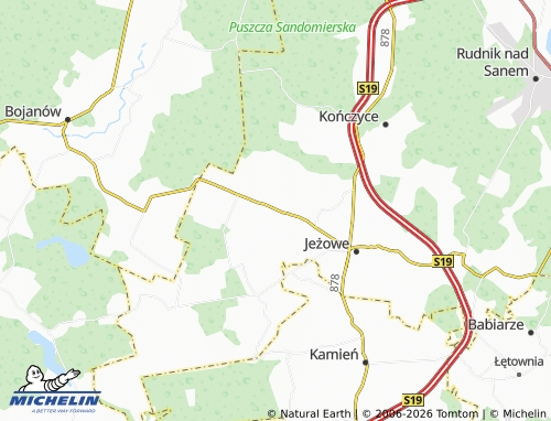 MICHELIN Jata map - ViaMichelin