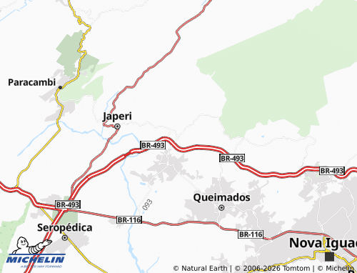 Mappa MICHELIN Santa Amélia - ViaMichelin