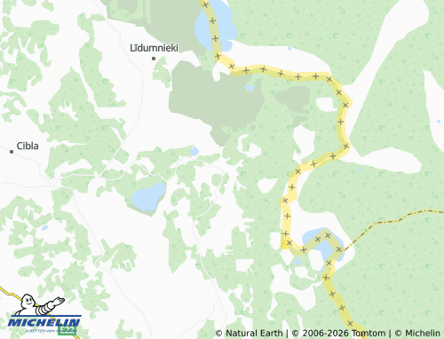 Mapa MICHELIN Krivanda - ViaMichelin
