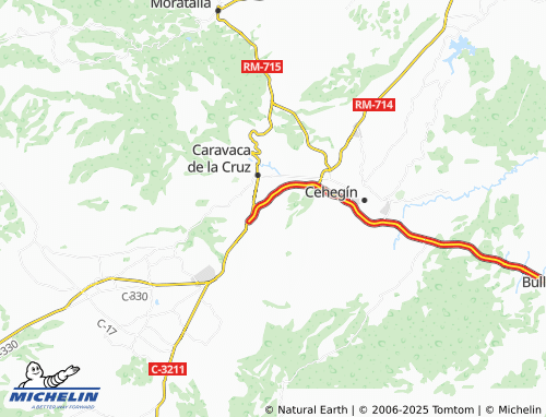 MICHELIN Casa Blanca map - ViaMichelin