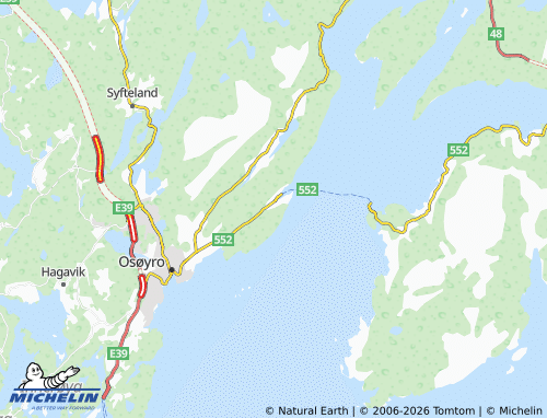 Mapa MICHELIN Hattvik - ViaMichelin
