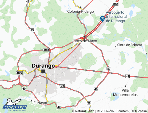 MICHELIN Jardines de San Antonio map - ViaMichelin