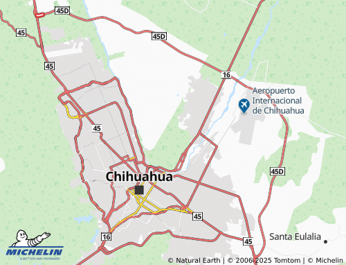 MICHELIN Cerradas de Santa Ana, Paseo de Los Leones map - ViaMichelin