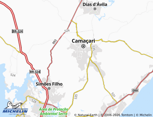 Mappa MICHELIN Recanto das Árvores - ViaMichelin