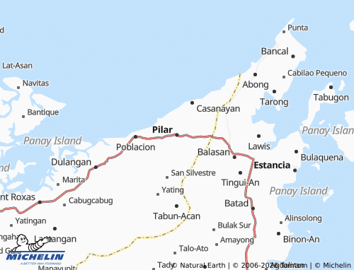 MICHELIN Pilar map - ViaMichelin