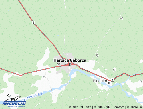 MICHELIN Niños Héroes map - ViaMichelin