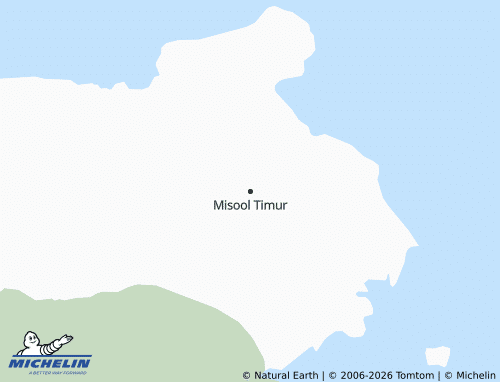 Mapa MICHELIN Misool Timur - ViaMichelin