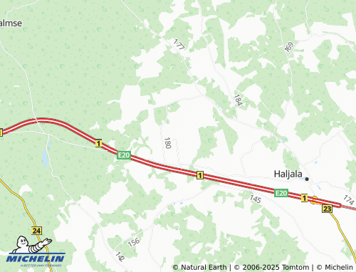 MICHELIN Kõldu map - ViaMichelin